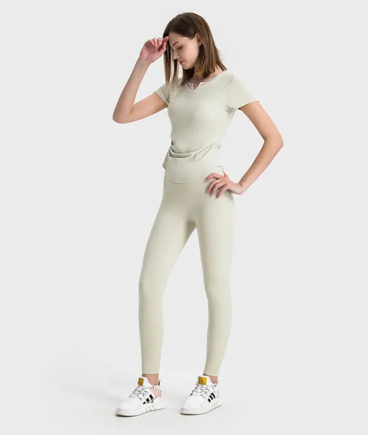 ASCEND LEGGINGS | Cream