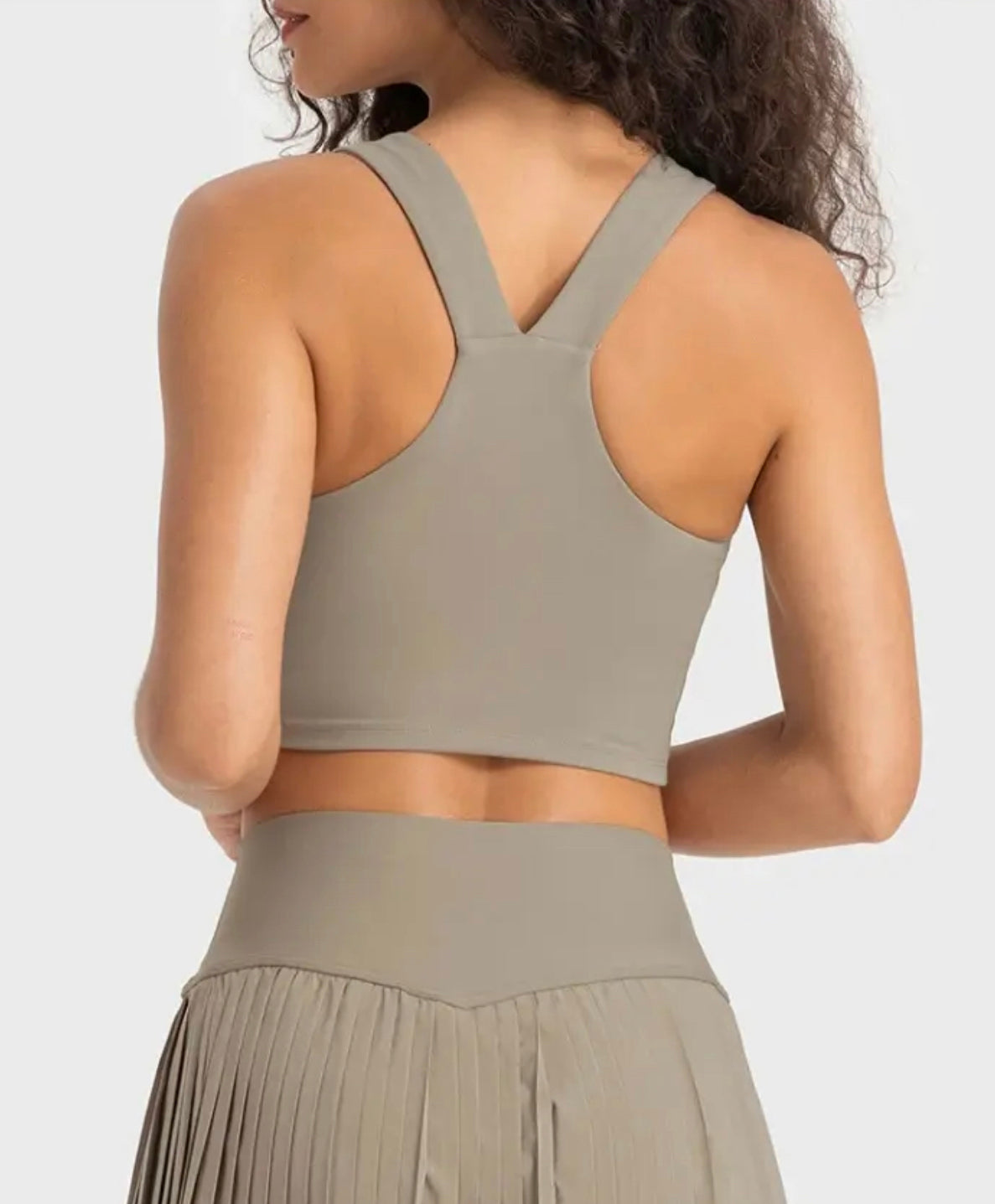 LUX BRA TANK | Khaki